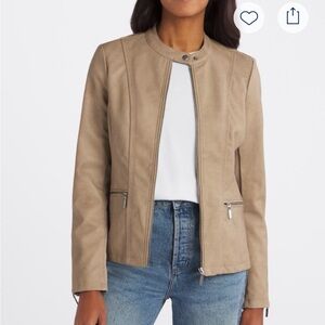NWT *Stitch Fix* Mo-Ka Women's Tan Leather Jacket